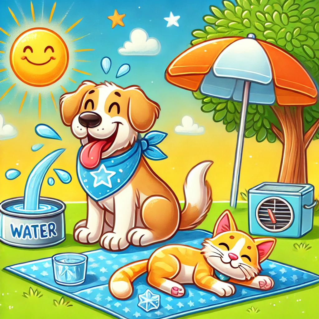 Pet safety in hot weather