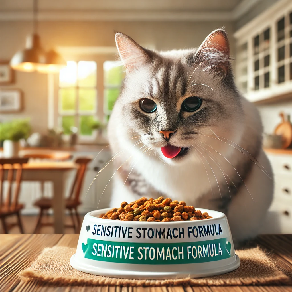 Cat food for sensitive stomachs