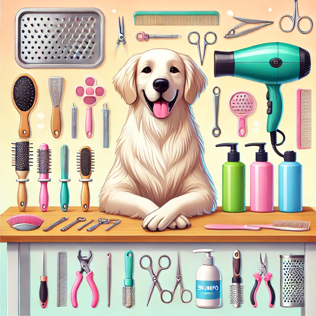 Dog grooming tools